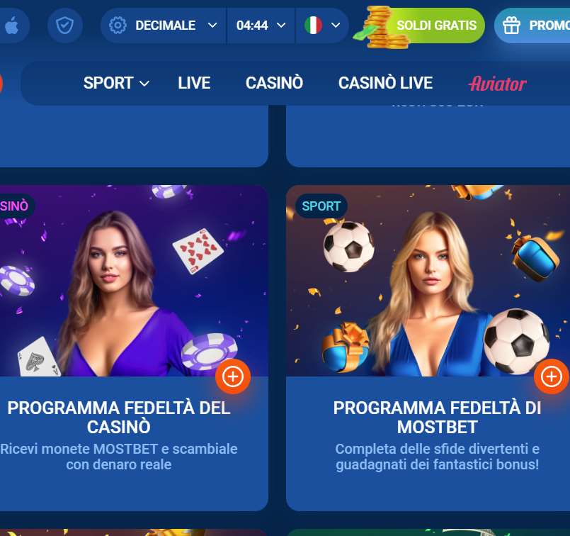 fedelita-programma-mostbet